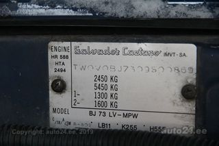 Toyota Land Cruiser JB73 kabriolet 3.4 73kW