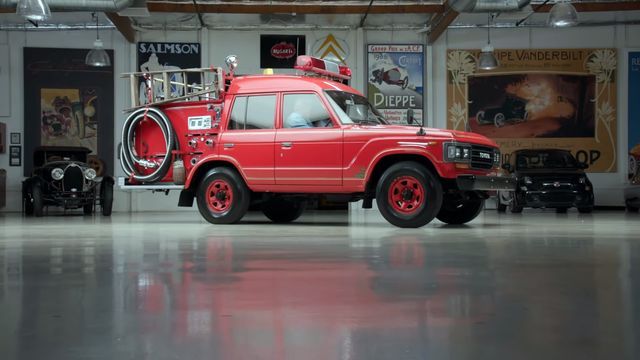 Jay Leno's Garage: 1989 Toyota Land Cruiser Fire Truck