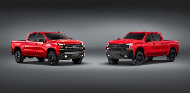 Lego klotsidest ehitati täismõõdus Chevrolet Silverado