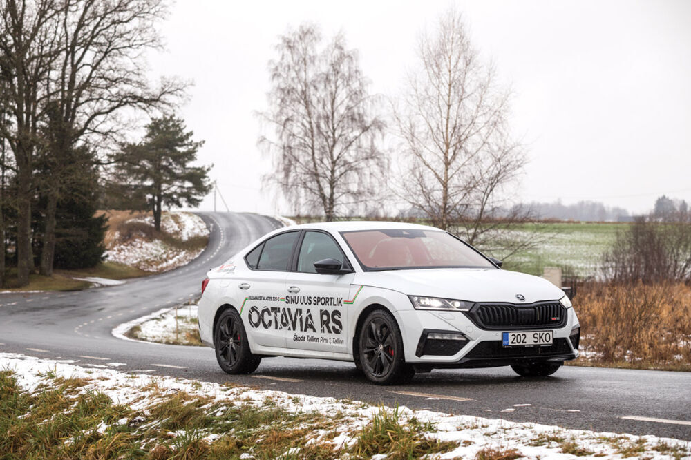 Škoda Octavia RS ja kadunud ringrada