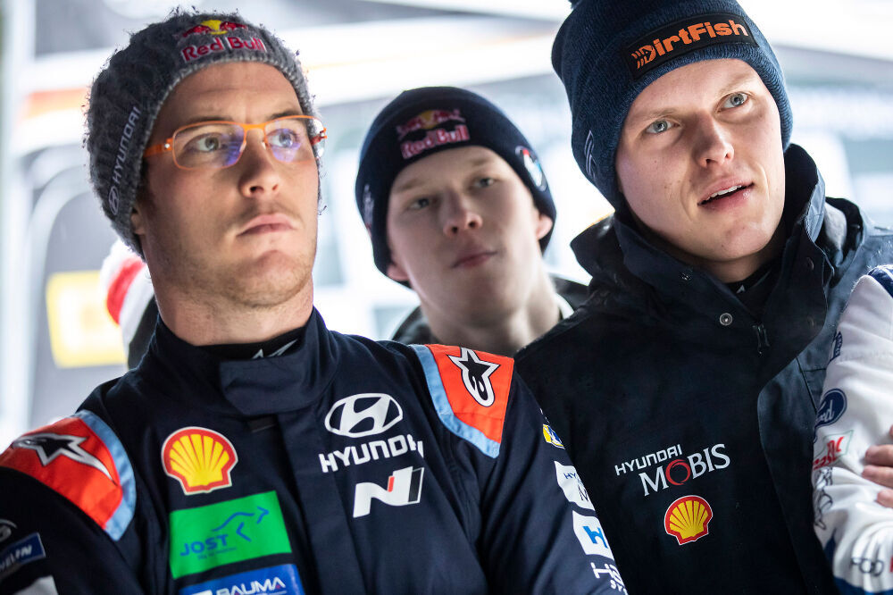 Ott Tänak ja Thierry Neuville stardivad Otepää Talverallil